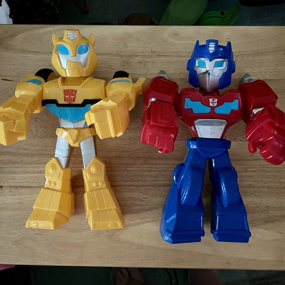 Transformers Rescue Bots Optimus Prime & Bumblebee 10.5" Action Figure 2018